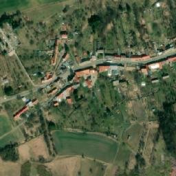 Satellite imagery of [Litenčice] church t., CZ