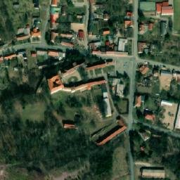 Satellite imagery of [Litenčice] church t., CZ