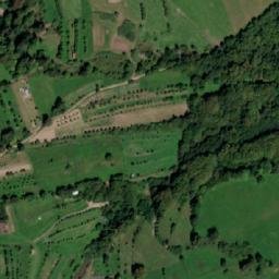 Satellite imagery of [Lidečko] church t., CZ