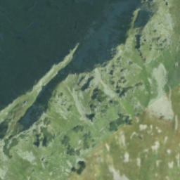 Satellite imagery of cairn, PL