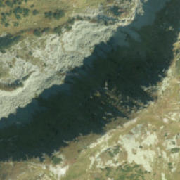 Satellite imagery of Sedlo Závory, SK