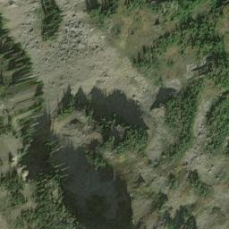 Satellite imagery of Brown Peak, CA