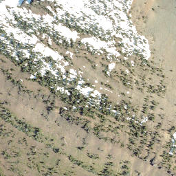 Satellite imagery of La Coulotte Peak, CA
