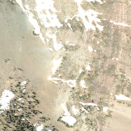 Satellite imagery of La Coulotte Peak, CA