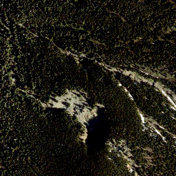 Satellite imagery of Jutland Mountain, CA