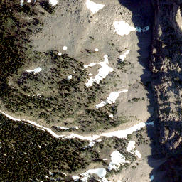 Satellite imagery of Jutland Mountain, CA