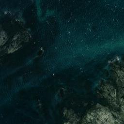 Satellite imagery of Sharp Rock, JE