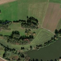 Satellite imagery of [Paračov] church t., CZ