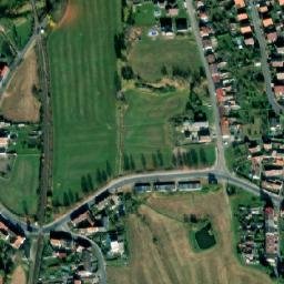 Satellite imagery of [Protivín] sanctus church t., CZ