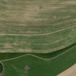 Satellite imagery of [Zahrádky] evangelic church t., CZ