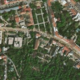 Satellite imagery of Špilberk, CZ