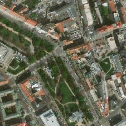 Satellite imagery of [Brno] st.James church t., CZ