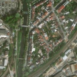 Satellite imagery of [Brno-Zábrdovice] heating plant chimney, CZ