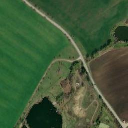 Satellite imagery of [Dražovice] church t., CZ