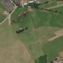 Satellite imagery of [Žlutava] church t., CZ
