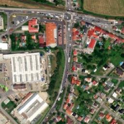 Satellite imagery of [Otrokovice-Kvítkovice] church t., CZ