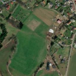Satellite imagery of [Dlouhá Ves u Sušice] church t., CZ