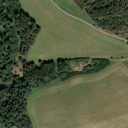 Satellite imagery of [Hoštice u Volyně] church sanctus t., CZ