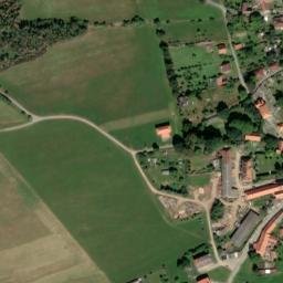 Satellite imagery of [Hoštice u Volyně] church sanctus t., CZ