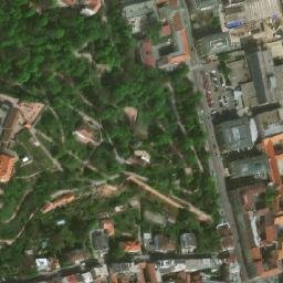 Satellite imagery of [Brno] st. Peter & st. Paul cathedral t., CZ