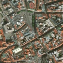 Satellite imagery of [Brno] st. Peter & st. Paul cathedral t., CZ