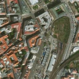 Satellite imagery of [Brno] st. Peter & st. Paul cathedral t., CZ