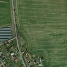 Satellite imagery of [Roštín] church t., CZ