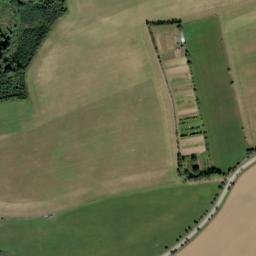 Satellite imagery of [Hoštice u Volyně] church sanctus t., CZ