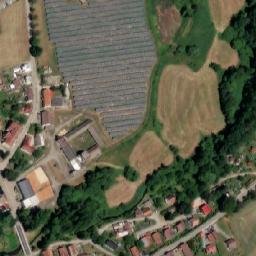 Satellite imagery of [Jarošov nad Nežárkou] church t., CZ