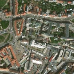 Satellite imagery of Teplárny [Brno-Staré Brno] heat plant chimney, CZ