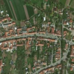 Satellite imagery of [Podolí u Brna] church t., CZ