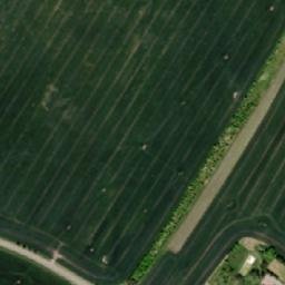Satellite imagery of [Chvalkovice] church t., CZ
