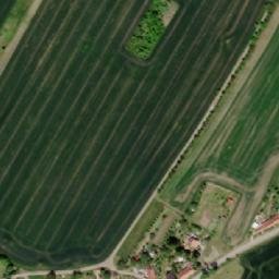 Satellite imagery of [Chvalkovice] church t., CZ