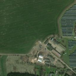 Satellite imagery of [Roštín] church t., CZ