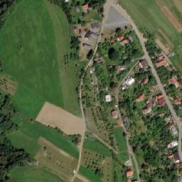 Satellite imagery of Rosina [Lačnov], CZ