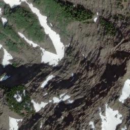 Satellite imagery of Cheam Peak, CA