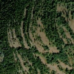 Satellite imagery of Mount Kitchener, CA