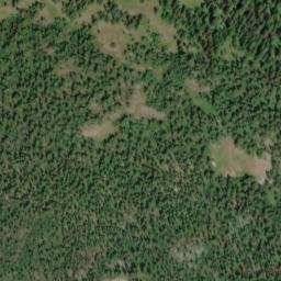 Satellite imagery of Yahk Mountain, CA