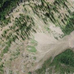 Satellite imagery of Trachyte Ridge, CA