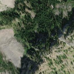 Satellite imagery of Trachyte Ridge, CA