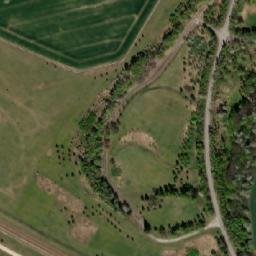 Satellite imagery of [Temelín-Křtěnov] church t., CZ