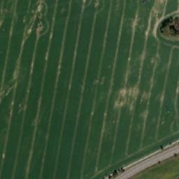 Satellite imagery of [Temelín-Křtěnov] church t., CZ