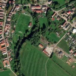 Satellite imagery of [Jarošov nad Nežárkou] church t., CZ