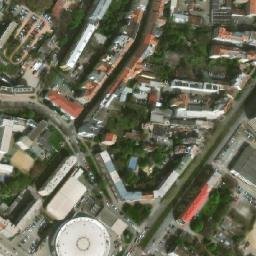 Satellite imagery of [Brno] st. Peter & st. Paul cathedral t., CZ