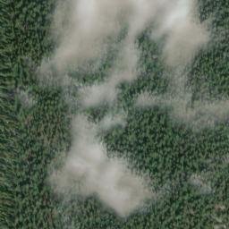 Satellite imagery of Yahk Mountain, CA