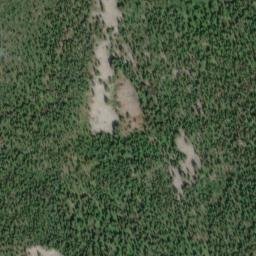 Satellite imagery of Yahk Mountain, CA