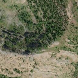 Satellite imagery of Trachyte Ridge, CA