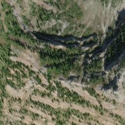 Satellite imagery of Trachyte Ridge, CA