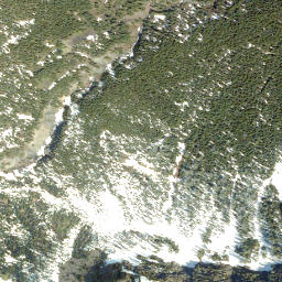 Satellite imagery of La Coulotte Ridge, CA