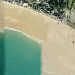 Satellite imagery of Point Le Grouin, JE